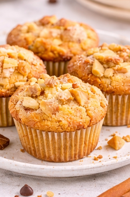 Saftige Apfel-Zimt-Muffins